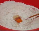 รูปขั้นตอนการทำที่ 2 ของ ขนมปังแพ อัลมอนด์ (มังฯ ไข่)