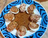 Foto del paso 4 de la receta: Huevos rellenos