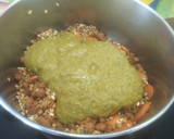 Foto del paso 4 de la receta: Lentejas verdes con arroz 🌱