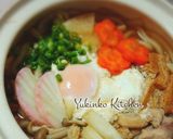 A picture of step 7 of Super Delicious Nabeyaki Udon Broth.