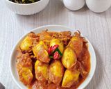 Foto langkah ke 6 dari resep Cumi Isi Tahu Masak Habang.