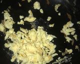 A picture of step 1 of Chinese fried rice.