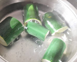 Foto del paso 1 de la receta: Calabacines rellenos de chorizo