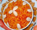 A picture of step 4 of Gajar Ka Halwa (Carrot Halwa Recipe).