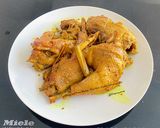 A picture of step 2 of Steamed Free Range Chicken With Lemongrass.