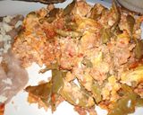 Foto del paso 3 de la receta: Nopalitos con chorizo y huevo