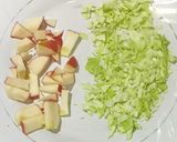 A picture of step 2 of Apple and cabbage Salad.