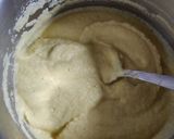 A picture of step 1 of Moong dal toast.