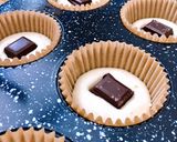 Hình bước làm 4 của món 💚 Bánh Cupcake Việt Quất Nhân Sô Cô La (Vegetarian)