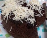 Foto langkah ke 7 dari resep Brownies kukus chocochips irit,nyoklat lembut😋😋🍰🍮.