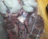Foto del paso 1 de la receta: Osobuco y lomo a la bolsa con risottos