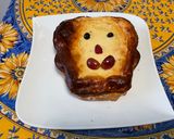 Une image de l'étape 9 de Flan bonhomme au fromage blanc, groseilles rouges et citron.
