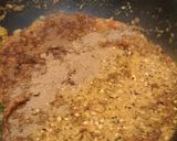 A picture of step 5 of Chole masala or chickpeas masala.