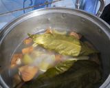 Foto langkah ke 1 dari resep Gulai Nangka Muda dan Kikil Bumbu Instan.