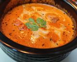 A picture of step 4 of Kashmiri dum aloo.