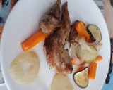 Foto del paso 4 de la receta: Conejo al horno con verduras