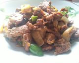 Foto langkah ke 9 dari resep Sapi Lada Hitam.