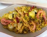 Foto del paso 4 de la receta Paella marinera con chipirones y sus huevas🦑🥘🦐