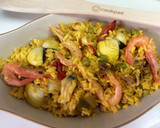 Foto del paso 4 de la receta: Paella marinera con chipirones y sus huevas🦑🥘🦐