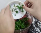 A picture of step 4 of Gajer K Kebab.