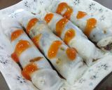 Hình bước làm 4 của món Bánh cuốn bột gạo