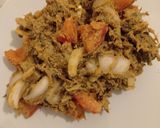 Une image de l'étape 3 de Coucous de maïs et de riz +,salade d'hibiscus blanc.