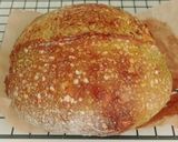 Foto langkah ke 24 dari resep Pandan Chili Flakes Cheese Sourdough Bread (Open Bake Method).