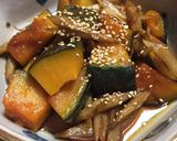 A picture of step 10 of Simple Salted Butter Kabocha – Easy Side Dish, Great for Lunchboxes.