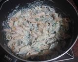 Foto del paso 3 de la receta Pechuga al ajillo a la plancha con pasta al queso