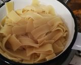 Gombás-húsos tészta recept fázis 4 fotója