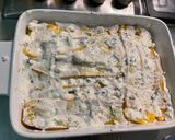 Une image de l'étape 15 de Courgettes jaunes grillées sauce crème,feta, menthe.