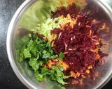 Une image de l'étape 2 de Galettes de légumes.