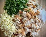 Foto del paso 6 de la receta: Polpette di melanzane —albóndigas de berenjena a la calabresa— (en airfryer)