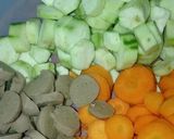 Foto langkah ke 2 dari resep Bening oyong bakso.