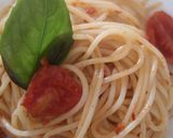 Foto del passaggio 4 della ricetta #626 Spaghetti pomodorini e 'nduja 🍅🍝🌶️