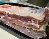 A picture of step 1 of Super Easy Roasted Pork with Mustard and Coriander Seeds Gravy.