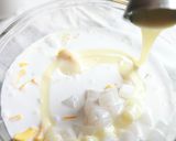 A picture of step 3 of Mango Jackfruit Sago.