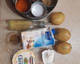 A picture of step 1 of Karhai Paneer Malai Koftay.
