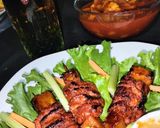 Foto del paso 1 de la receta: Mini trompos al pastor chef Nayeli Toledo (chef Koiz)