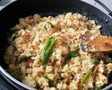 A picture of step 10 of #Healthy junior...Desi egg fried rice.