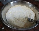 A picture of step 2 of Nankhatai.