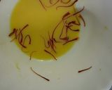 A picture of step 2 of Rawa Kesari.