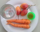 Foto langkah ke 1 dari resep JUS TERONG BELANDA w/WORTEL.