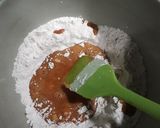 Foto langkah ke 2 dari resep Bolu kukus mekar karamel no telur no mixer.
