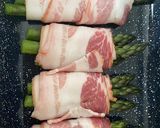 Baconbe tekert spárga recept fázis 2 fotója