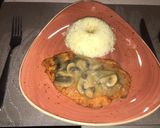Foto del paso 7 de la receta Filete de pechuga con champiñones al vino
