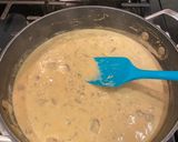 A picture of step 3 of Pork Medallions in a Mushroom Cream Sauce.