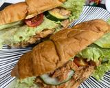 Gambar langkah 4 resipi Croissant Tuna Mayonis.