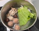 鍋燒雞絲麵的食譜步驟1照片