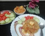 A picture of step 6 of Walnut & Paneer Pulav.